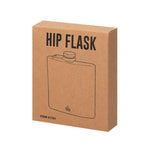 Lindog Recycled Stainless Steel Hip Flask – Durable and Sustainable Drinkware
