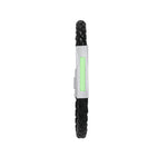 Karasef Bracelet – Stylish Synthetic Leather with Stainless Steel Plate