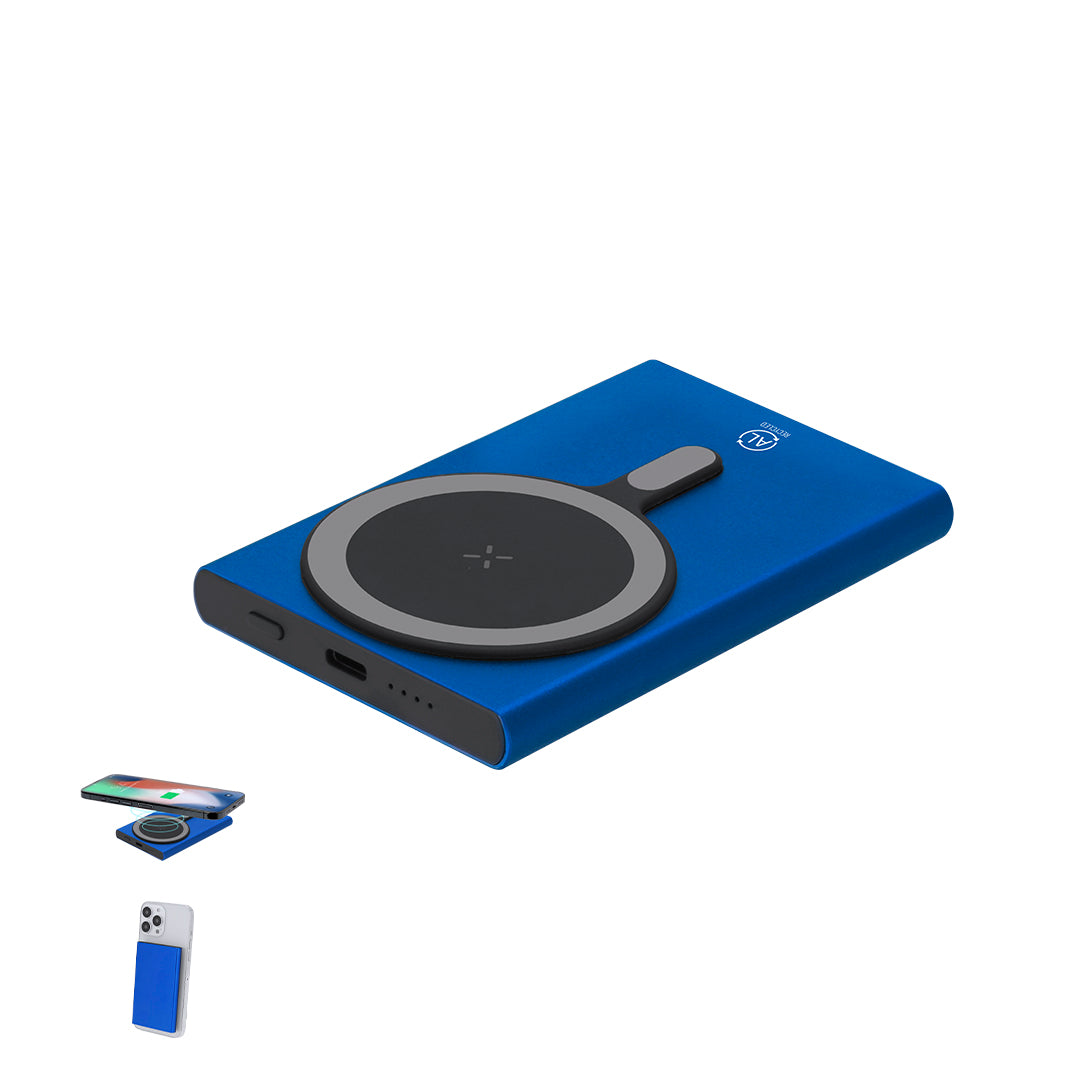 Bertex Power Bank – Sustainable External Battery with Wireless Charging