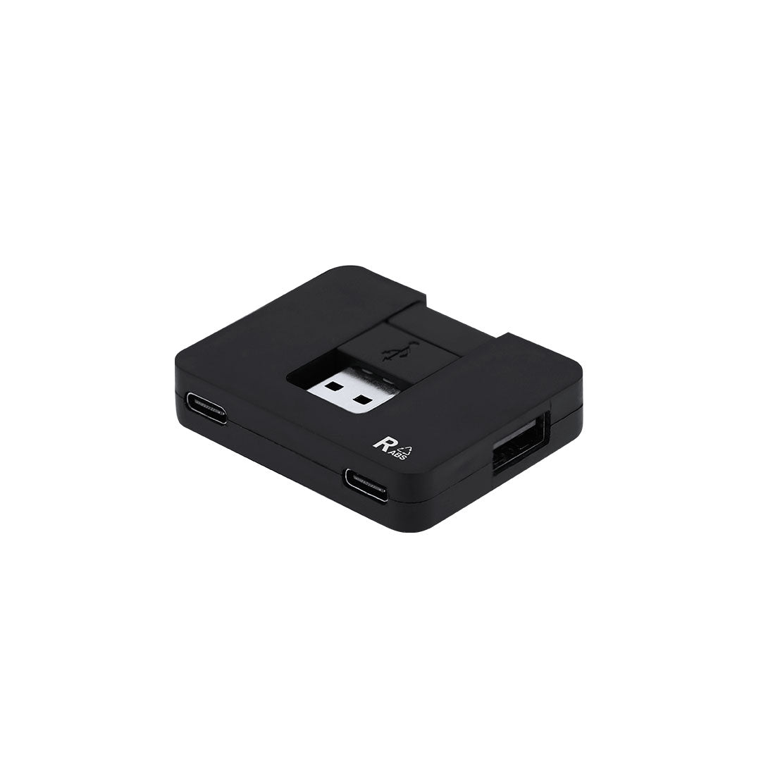 Baycen USB Hub – Recycled ABS Eco-Friendly Multi-Port Hub
