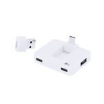 Baycen USB Hub – Recycled ABS Eco-Friendly Multi-Port Hub