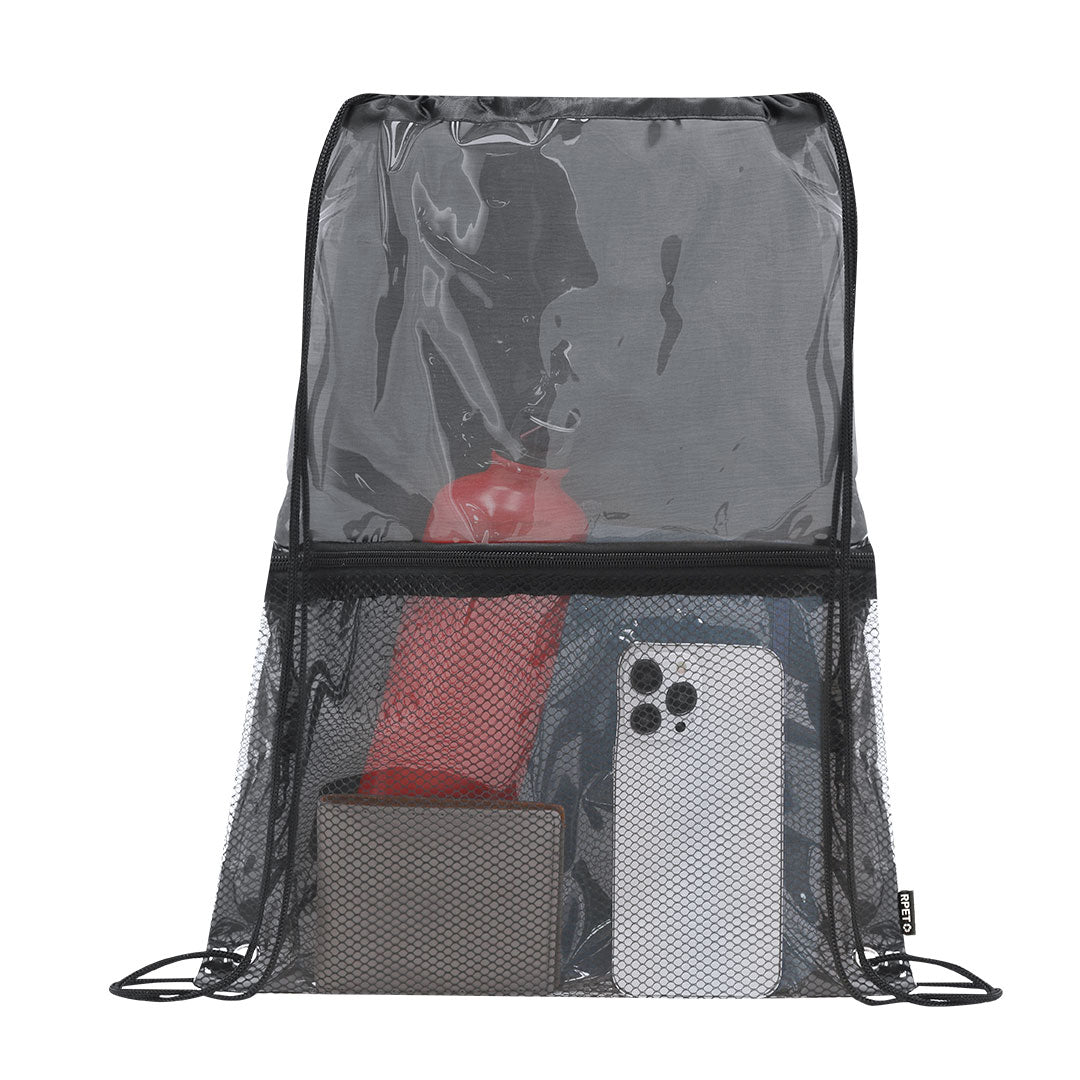 Lamdy RPET Drawstring Backpack for Promotional Use in Ireland