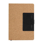 Rosiuk Notepad – Natural Cork and PU Cover with Magnetic Closure | Fou Tees Ireland