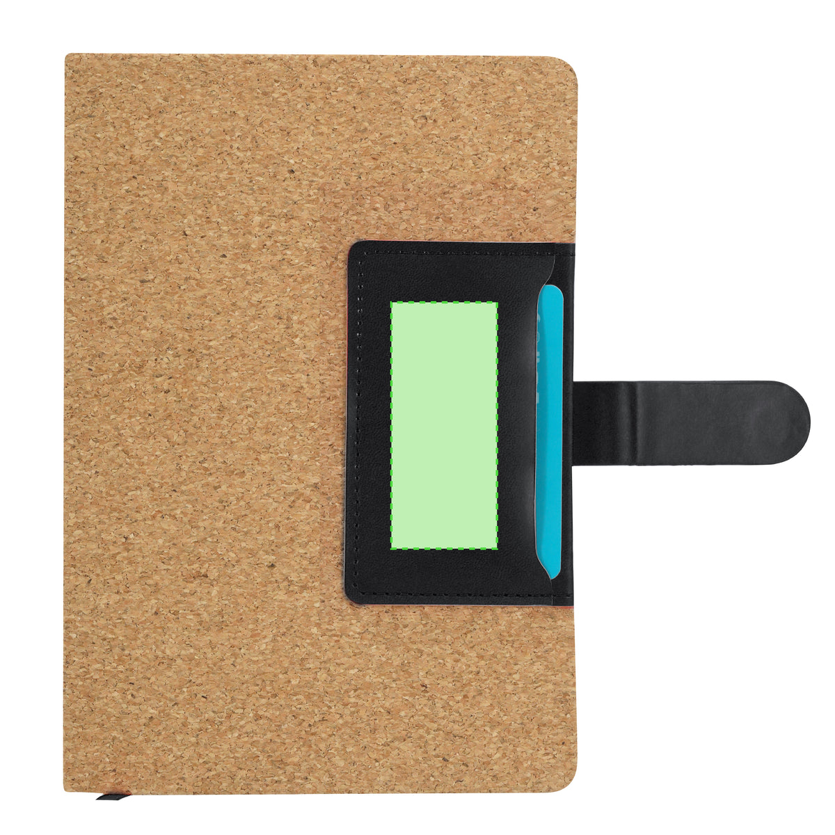 Rosiuk Notepad – Natural Cork and PU Cover with Magnetic Closure | Fou Tees Ireland