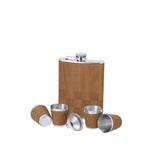Fleet Hip Flask Set – Elegant Chessboard Design Gift
