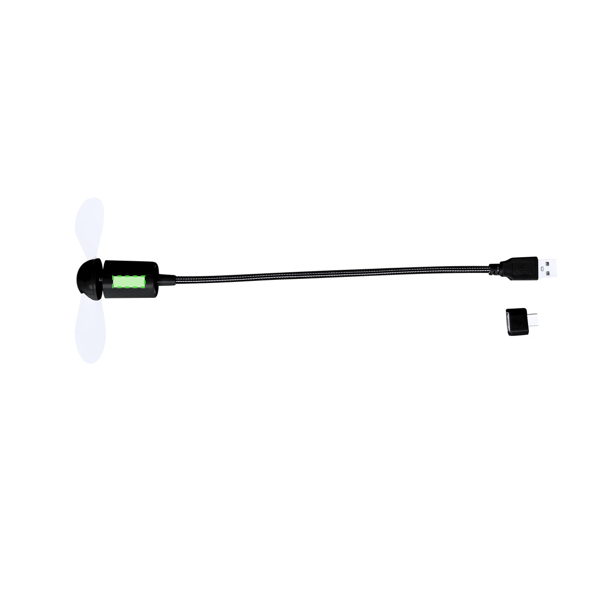 Winsord Flexible Fan – Practical USB and Type C Cooling Solution