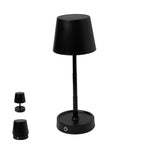 Kirsten Lamp – Rechargeable Matte Black LED Lamp