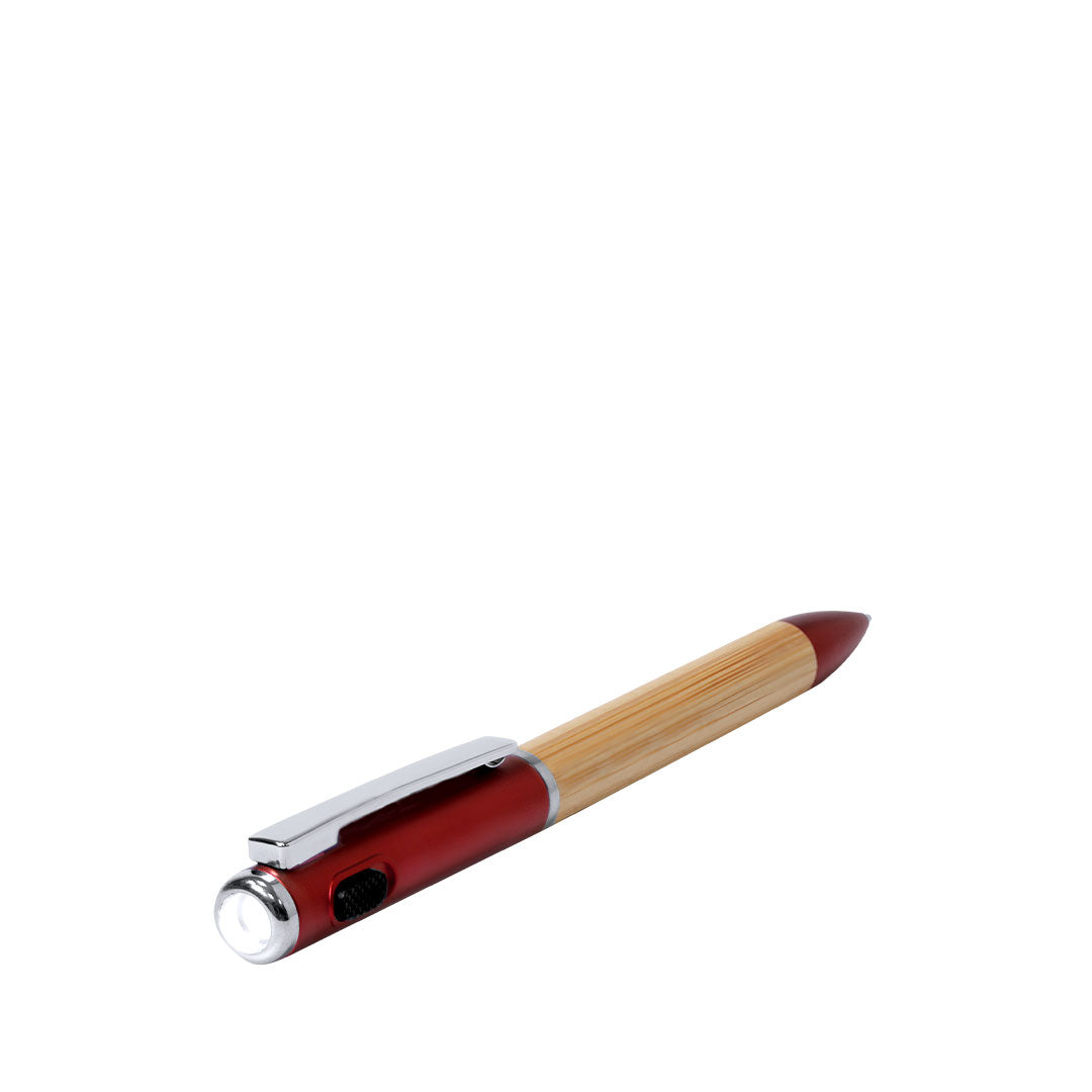 Telnay Bamboo Pen with LED Flashlight – Practical Promotional Item for Irish Businesses
