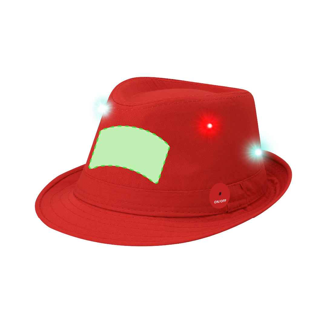 Enzox LED Hat – Vibrant Multicolour Lighting for Events and Promotions