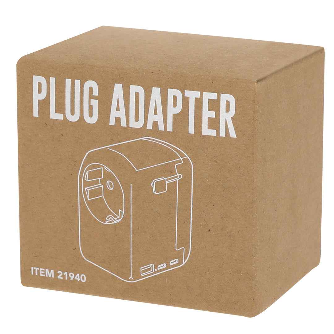 Wando Travel Plug Adapter - Reliable Multi-Region USB Charging Solution