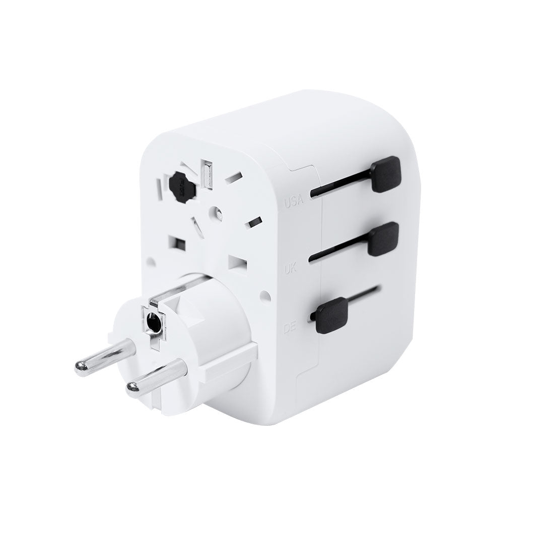 Wando Travel Plug Adapter - Reliable Multi-Region USB Charging Solution