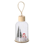 Babek Christmas Ornament – Elegant Glass Decoration with LED Lighting
