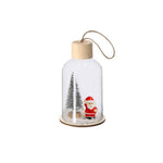Babek Christmas Ornament – Elegant Glass Decoration with LED Lighting