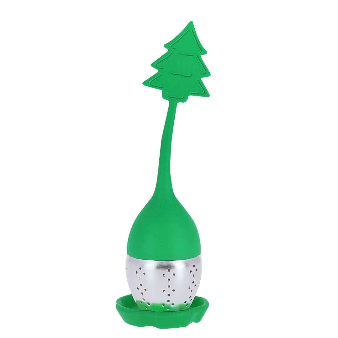 Garox Christmas Tea Infuser – Silicone & Stainless Steel Festive Tea Accessory