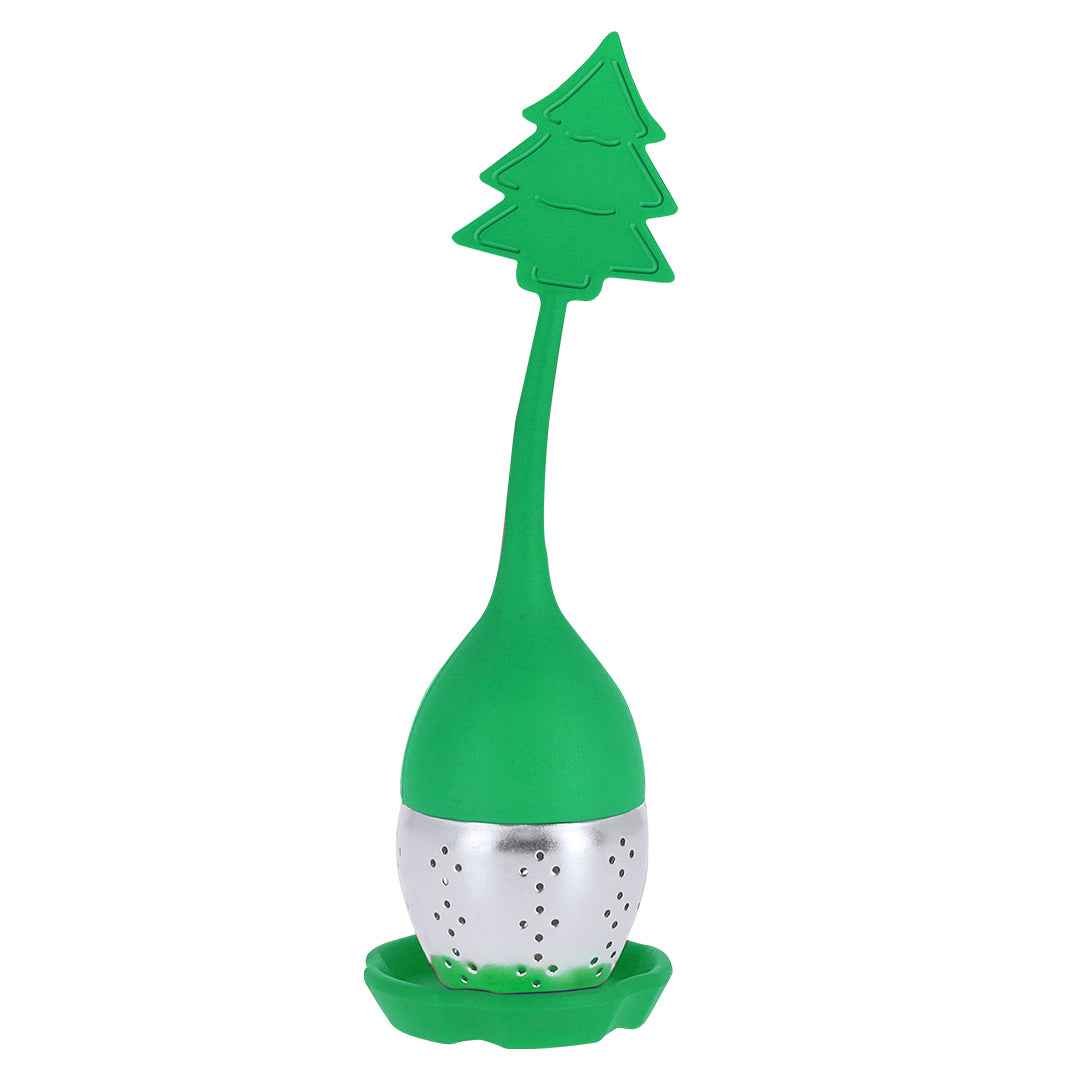 Garox Christmas Tea Infuser – Silicone & Stainless Steel Festive Tea Accessory