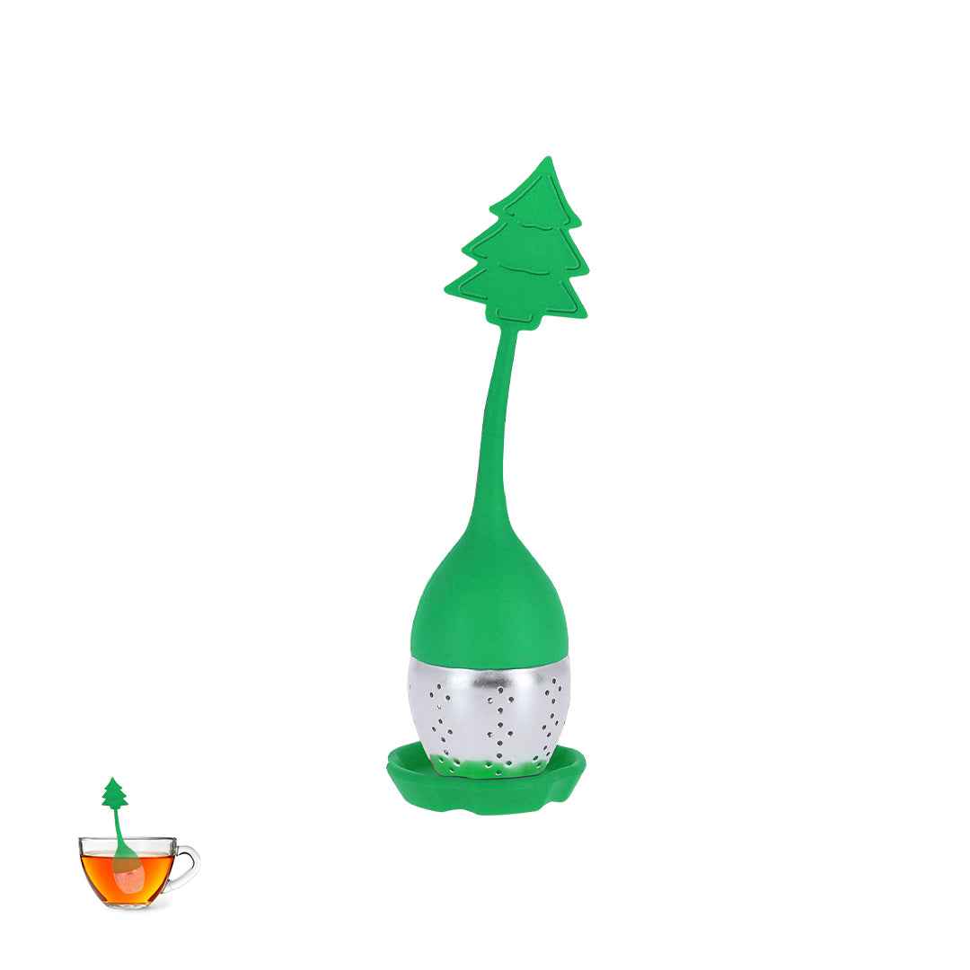 Garox Christmas Tea Infuser – Silicone & Stainless Steel Festive Tea Accessory
