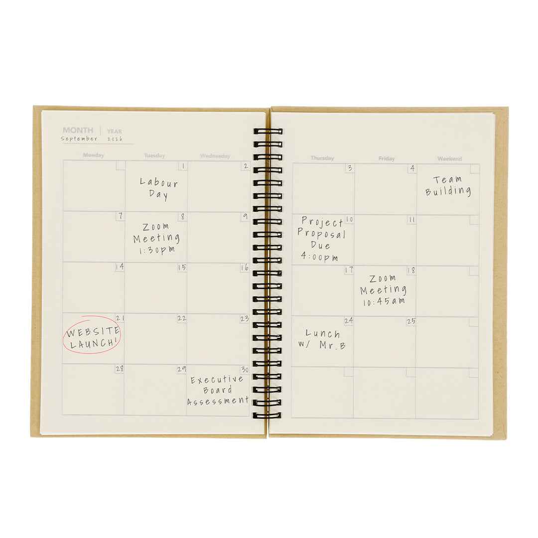 Celik Notebook – Sustainable Monthly Planner for Irish Businesses