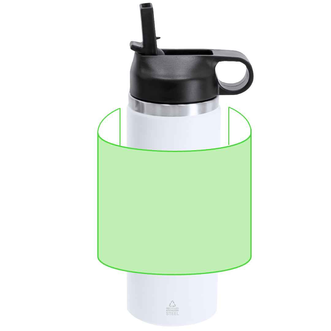 Gomery Recycled Stainless Steel Water Bottle – Sustainable and Durable
