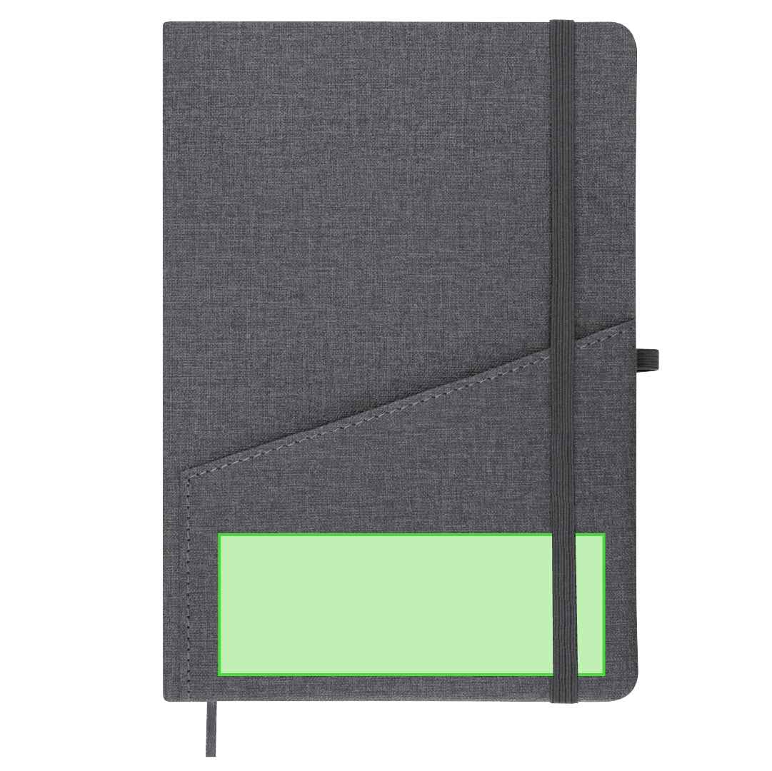 Waylon Notebook - Sustainable Recycled PU Hardcover Notepad | Fou Tees Ireland