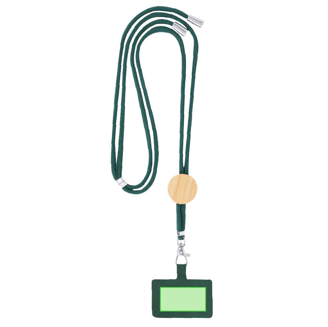 Thorne Lanyard – Durable Cotton and Bamboo Smartphone Accessory