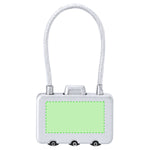 Konix Metal Numeric Lock – Secure and Durable Travel Accessory