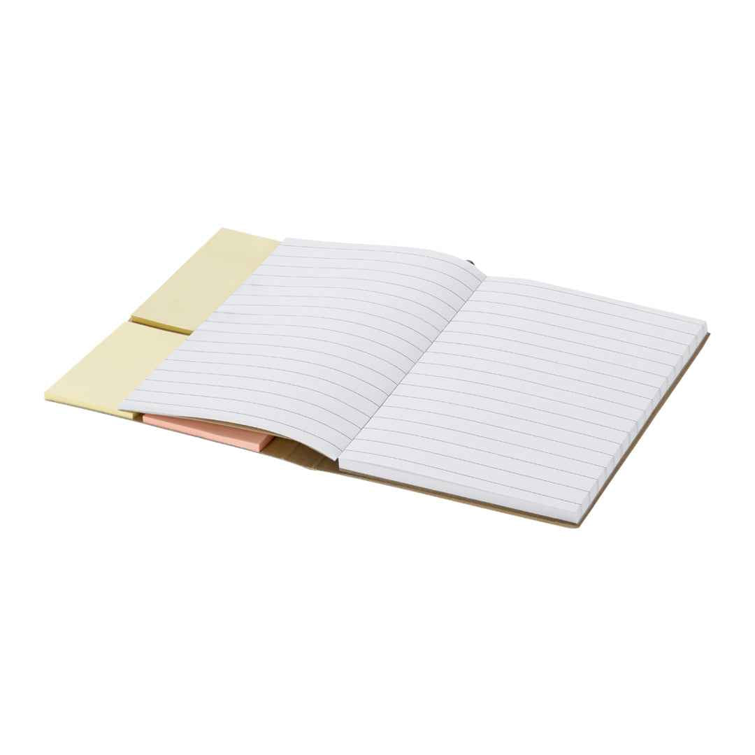 Alina Adhesive Note Pad – Recycled Cardboard Pad with Adhesive Notes
