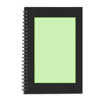 Kidon Transparent Ring Notebook – Sustainable A5 Recycled Cardboard Notebook