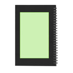 Kidon Transparent Ring Notebook – Sustainable A5 Recycled Cardboard Notebook