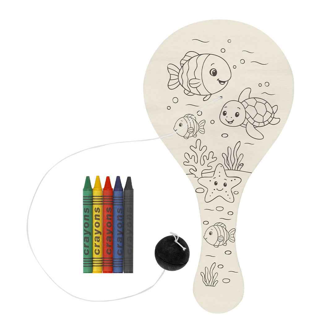Jarnal Wooden Racket Set for Creative Play and Customisation