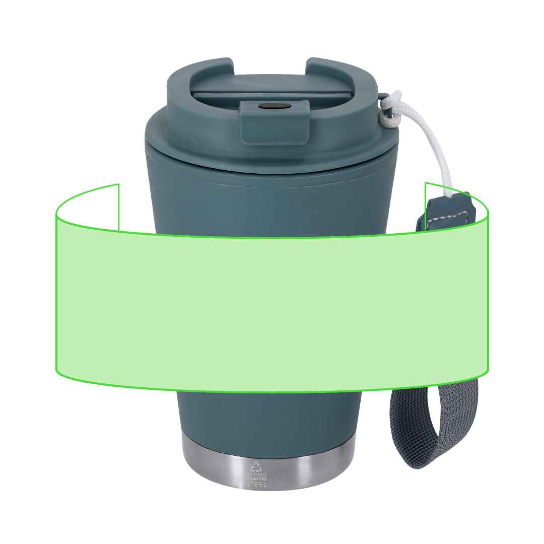 Acuma Thermal Cup – Recycled Stainless Steel & BPA Free