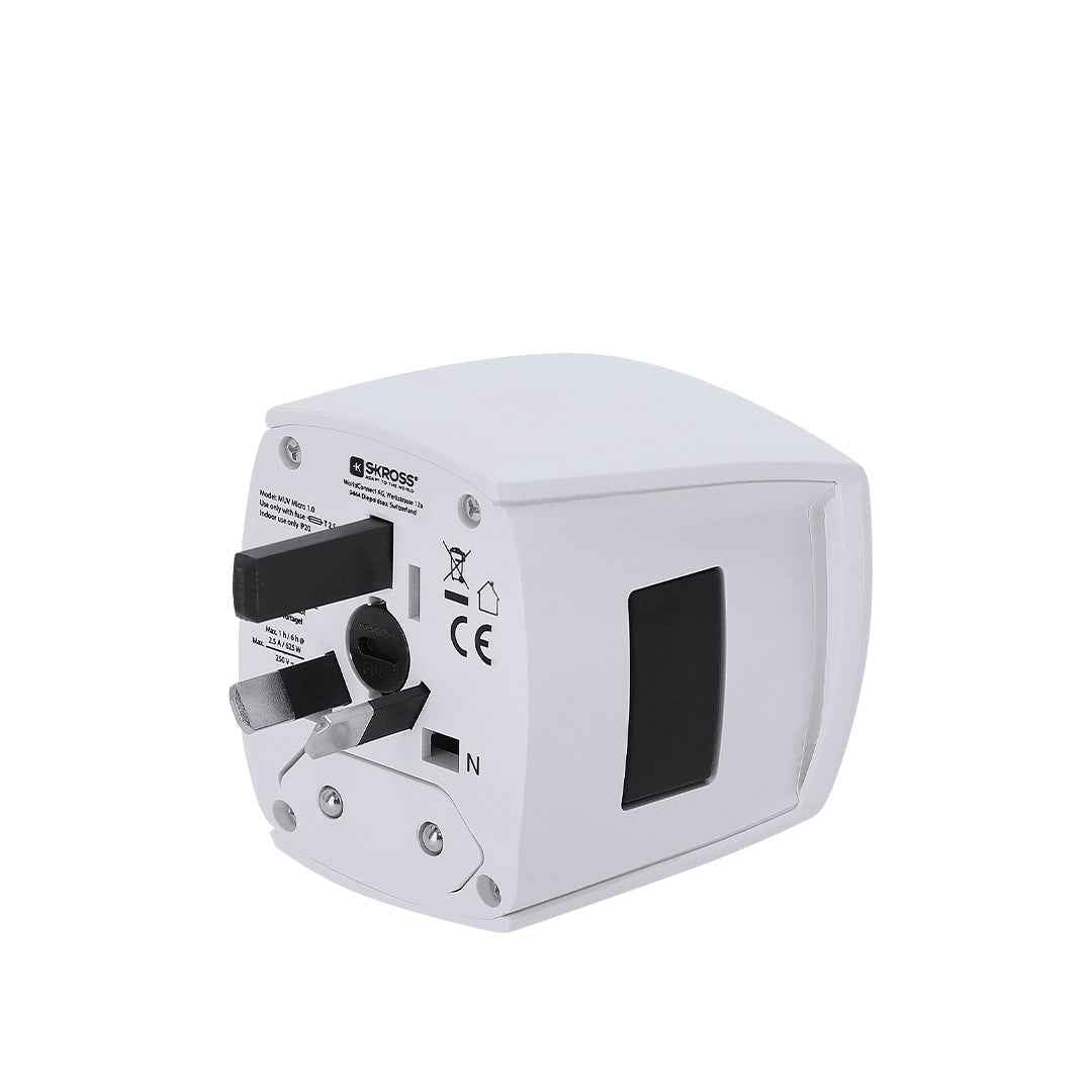 MUV MICRO Universal Travel Adapter – Compact and Multi-Region Compatible