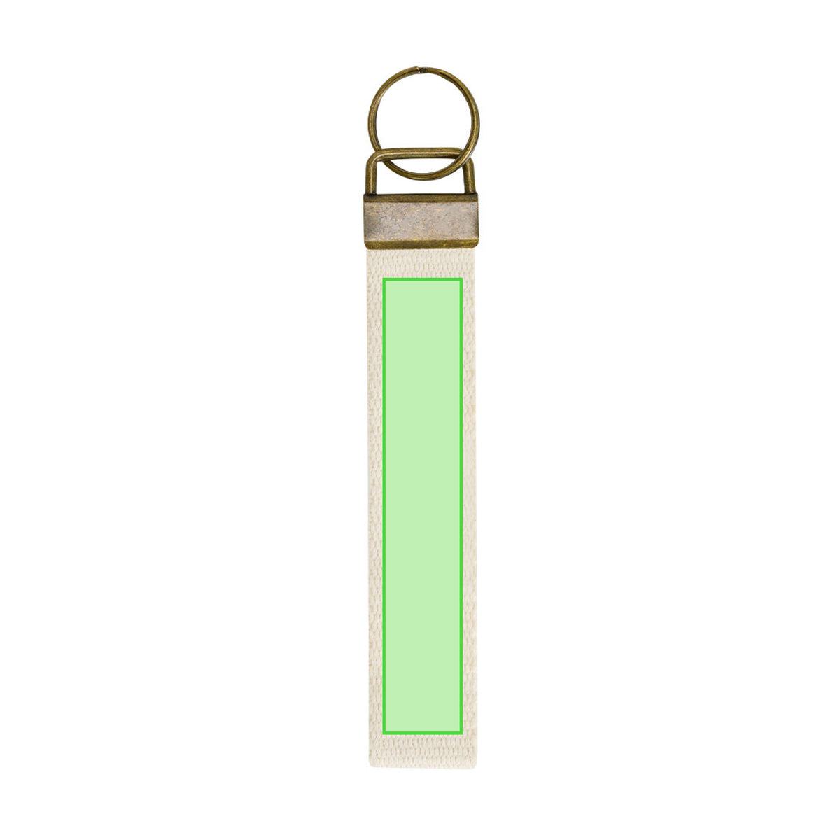 Kendra Keychain – Durable Polyester and Metal Keychain for Promotional Use