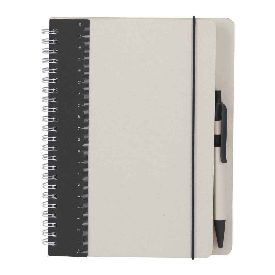 Kirax Recycled Milk Carton Notebook - Sustainable Notepad for Bulk Orders