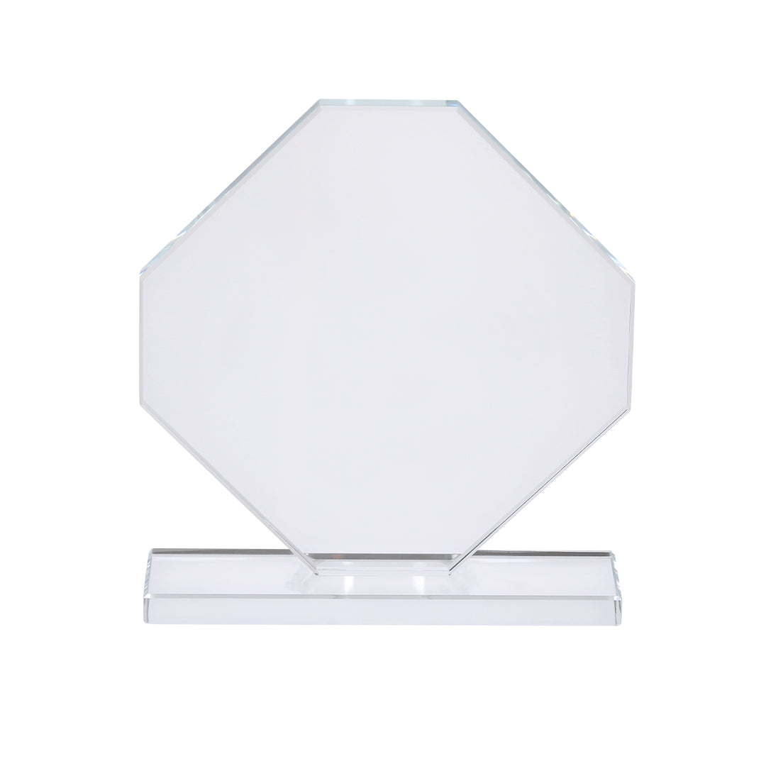 Xinobar Trophy Plate – Elegant Glass Award for Recognition and Gifts