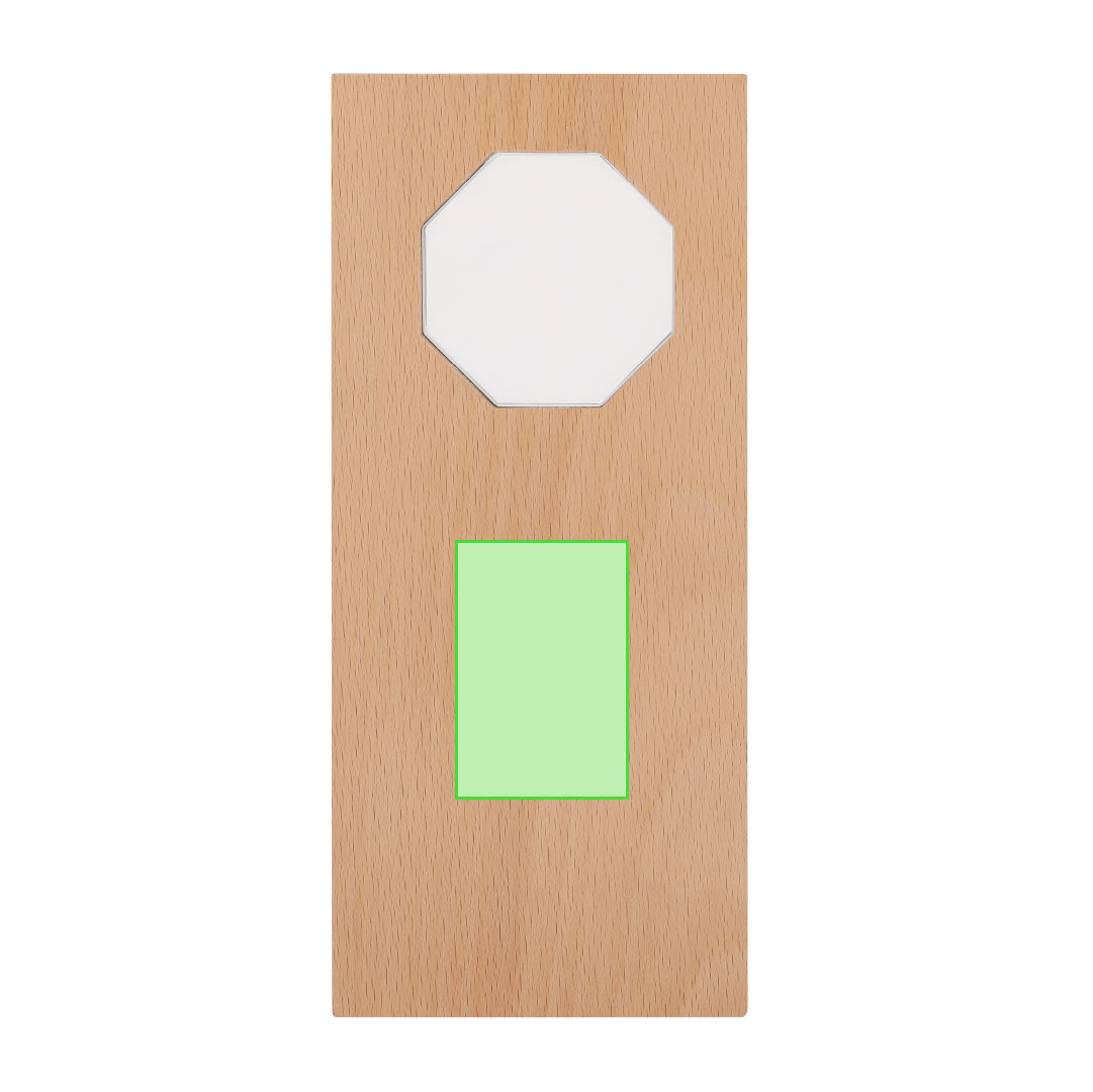 Taorex Trophy Plaque – Elegant Wooden and Glass Award
