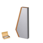 Sindar Trophy Plaque – Elegant Award with Wooden Base and Recycled Aluminium Plate