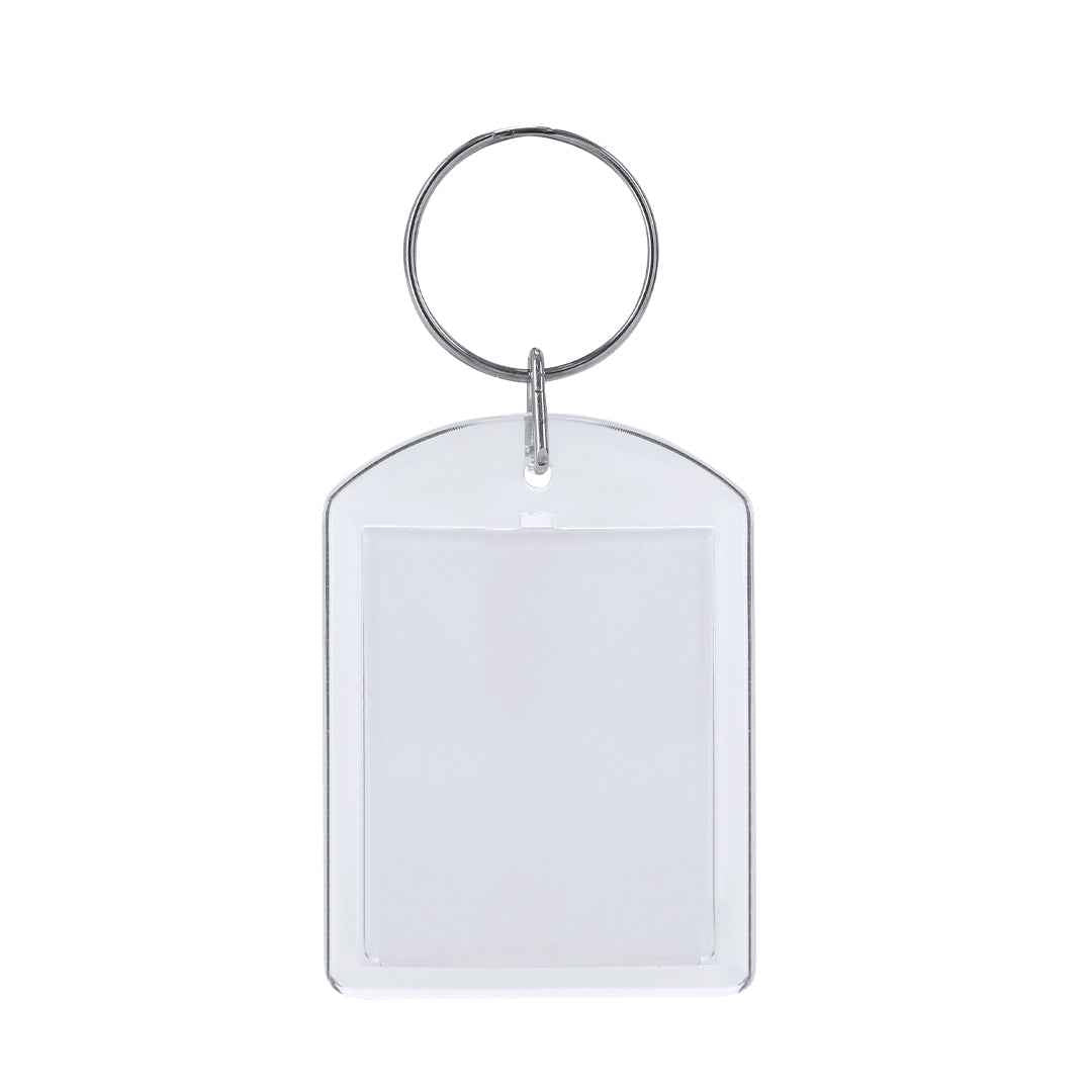 Marbil Keychain – Customisable Transparent Keychain with Glossy Finish