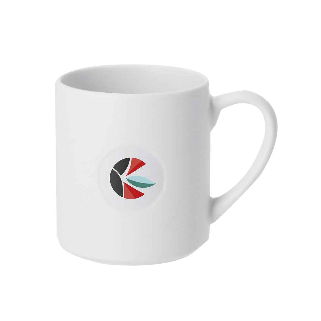 Tiraan Ceramic Mug - Customisable 350ml Matte Finish Mug for Irish Businesses