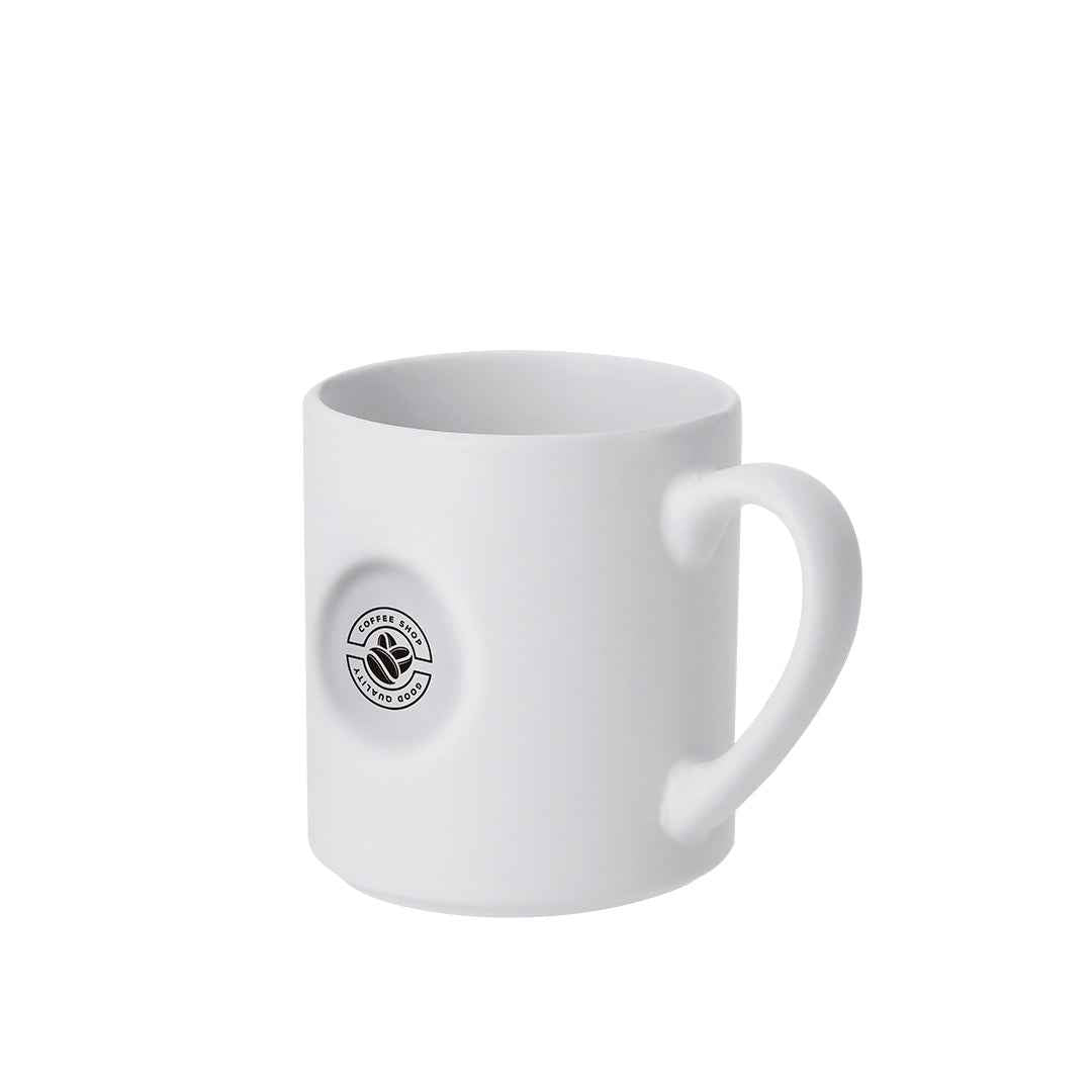 Tiraan Ceramic Mug - Customisable 350ml Matte Finish Mug for Irish Businesses