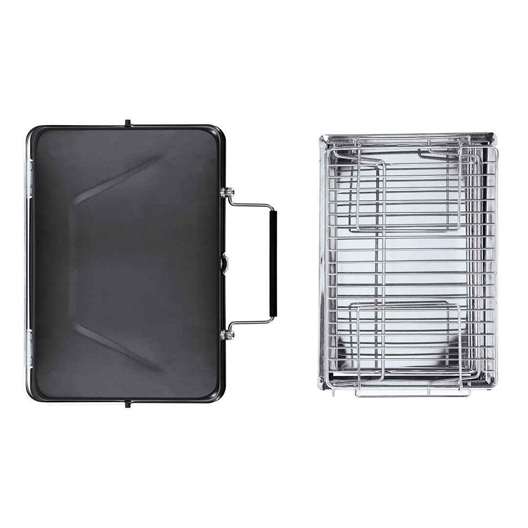 Magnol Folding Stainless Steel Barbecue - Durable & Portable Outdoor Grill