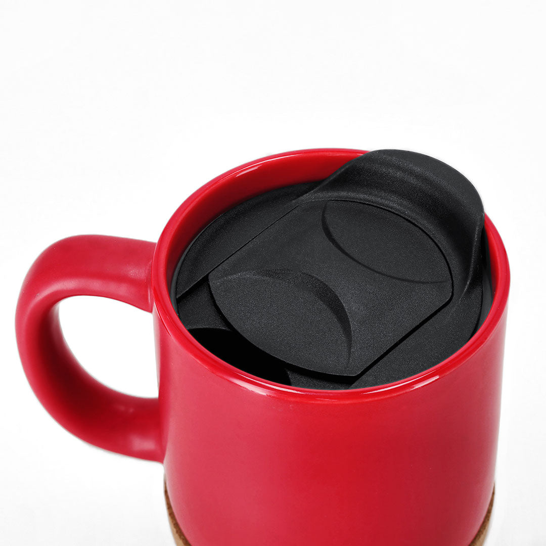 Shivak Thermal Mug – Stylish Ceramic Mug with Cork Base