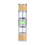Tiamat Manual Salt and Pepper Grinder – Quality Bamboo & Stainless Steel