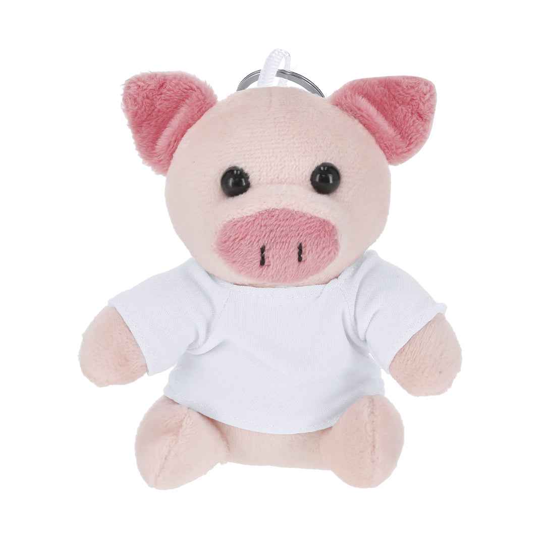 Cernil Stuffed Piggy Keychain – Customisable Promotional Accessory