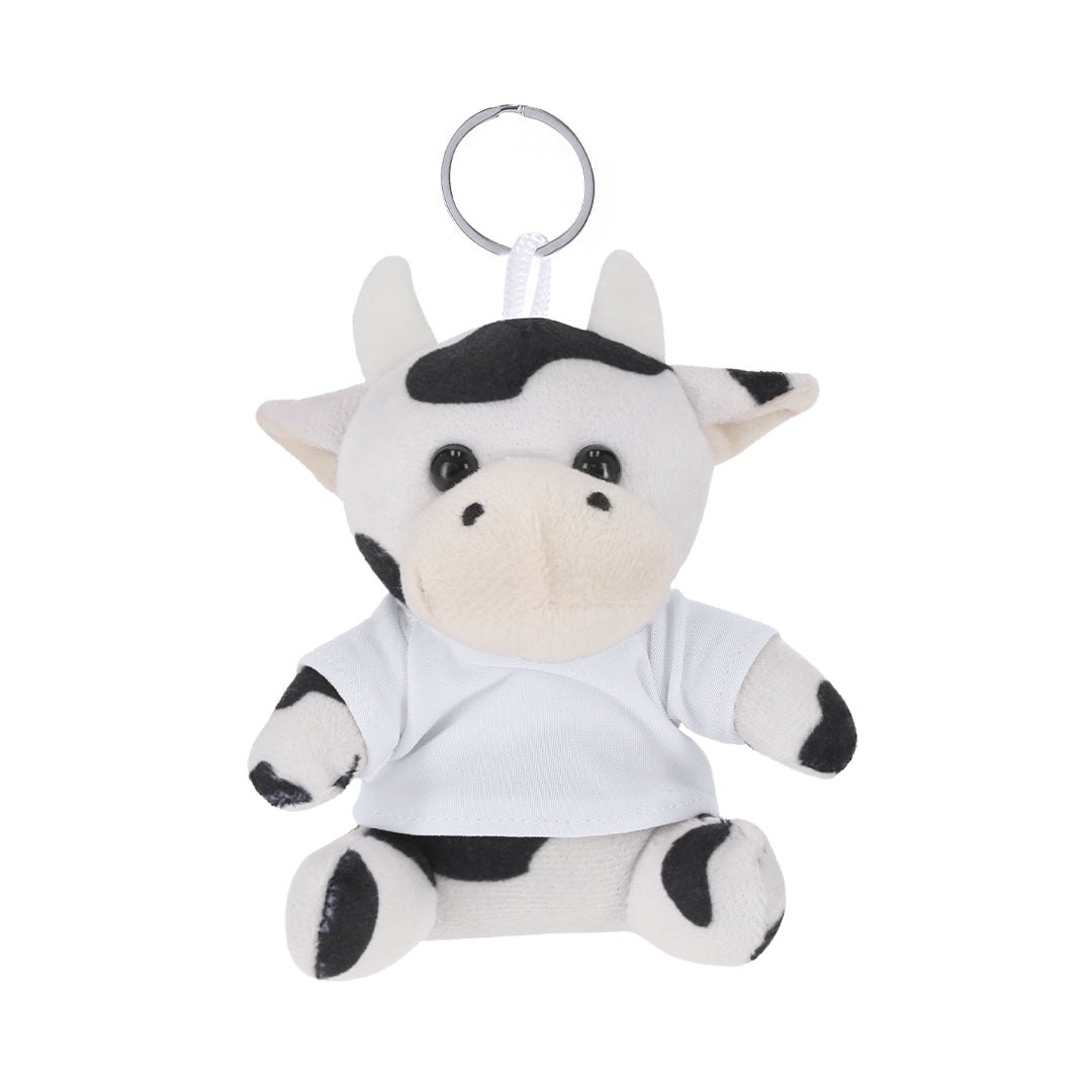 Goose Plush Cow Keychain – Customisable Promotional Item for Irish Businesses