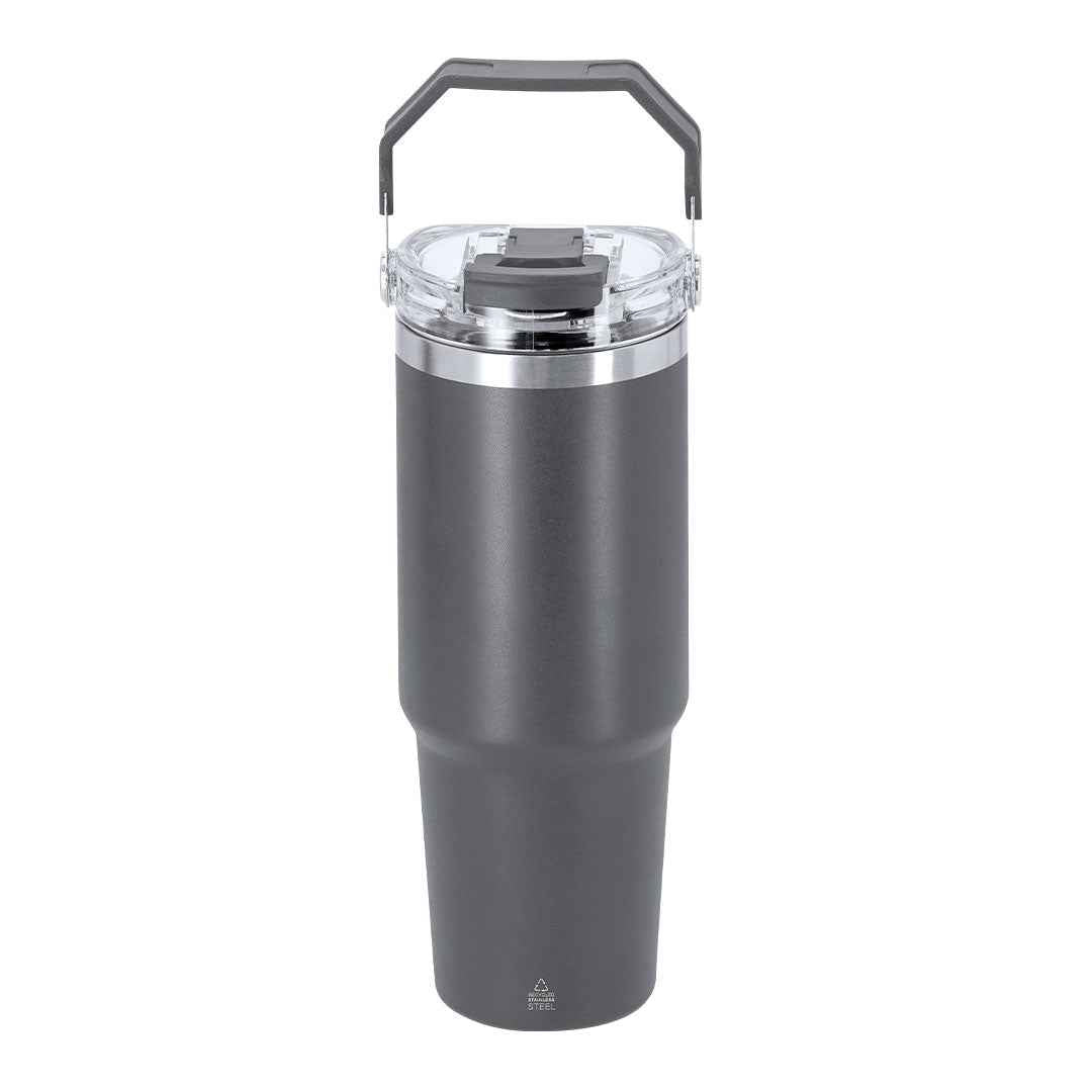 Transil Thermal Vessel – Recycled Stainless Steel, 900ml Capacity | Fou Tees Ireland