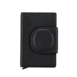Selkik PU Card Holder with Locator – Secure and Track Your Cards