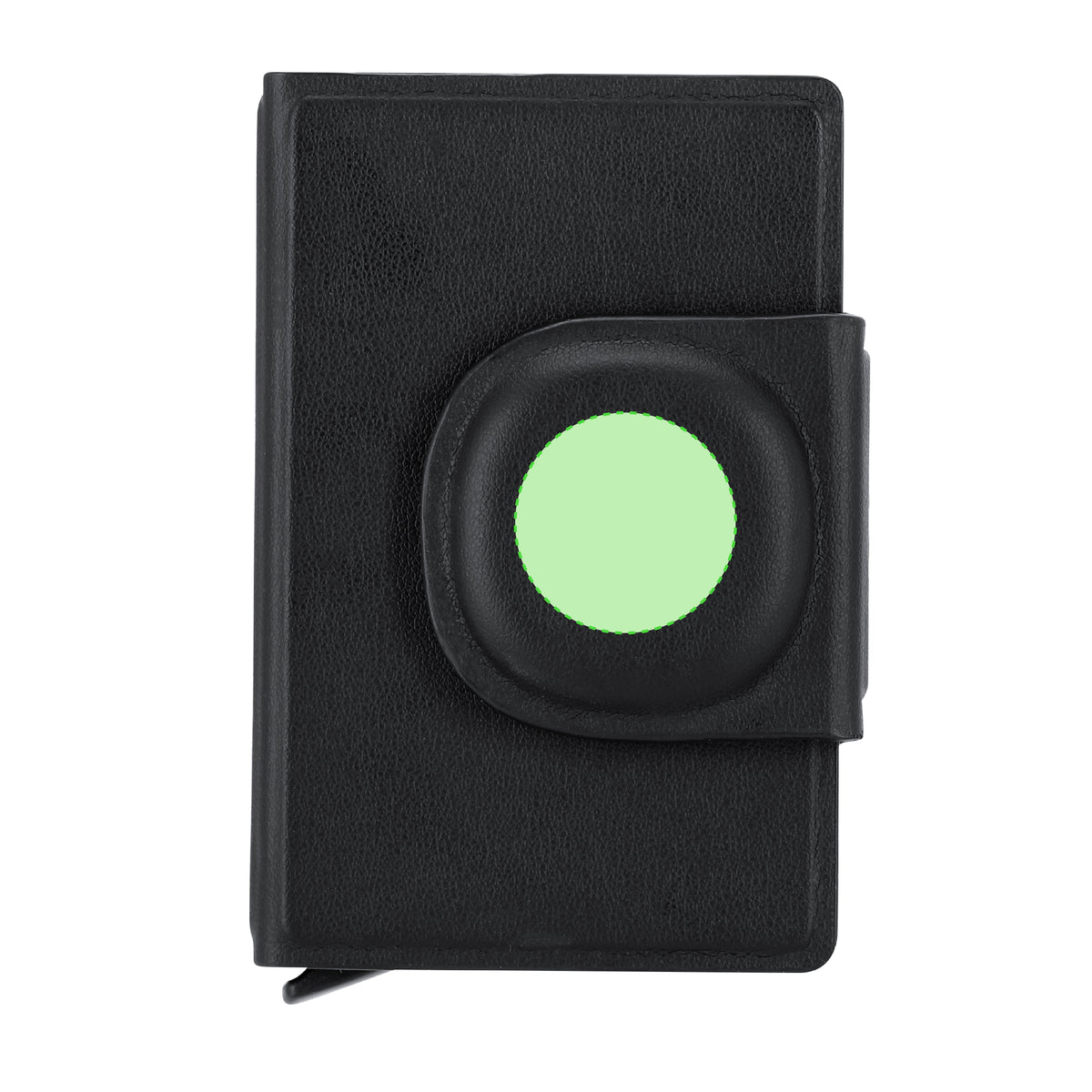 Selkik PU Card Holder with Locator – Secure and Track Your Cards