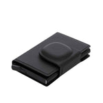 Selkik PU Card Holder with Locator – Secure and Track Your Cards
