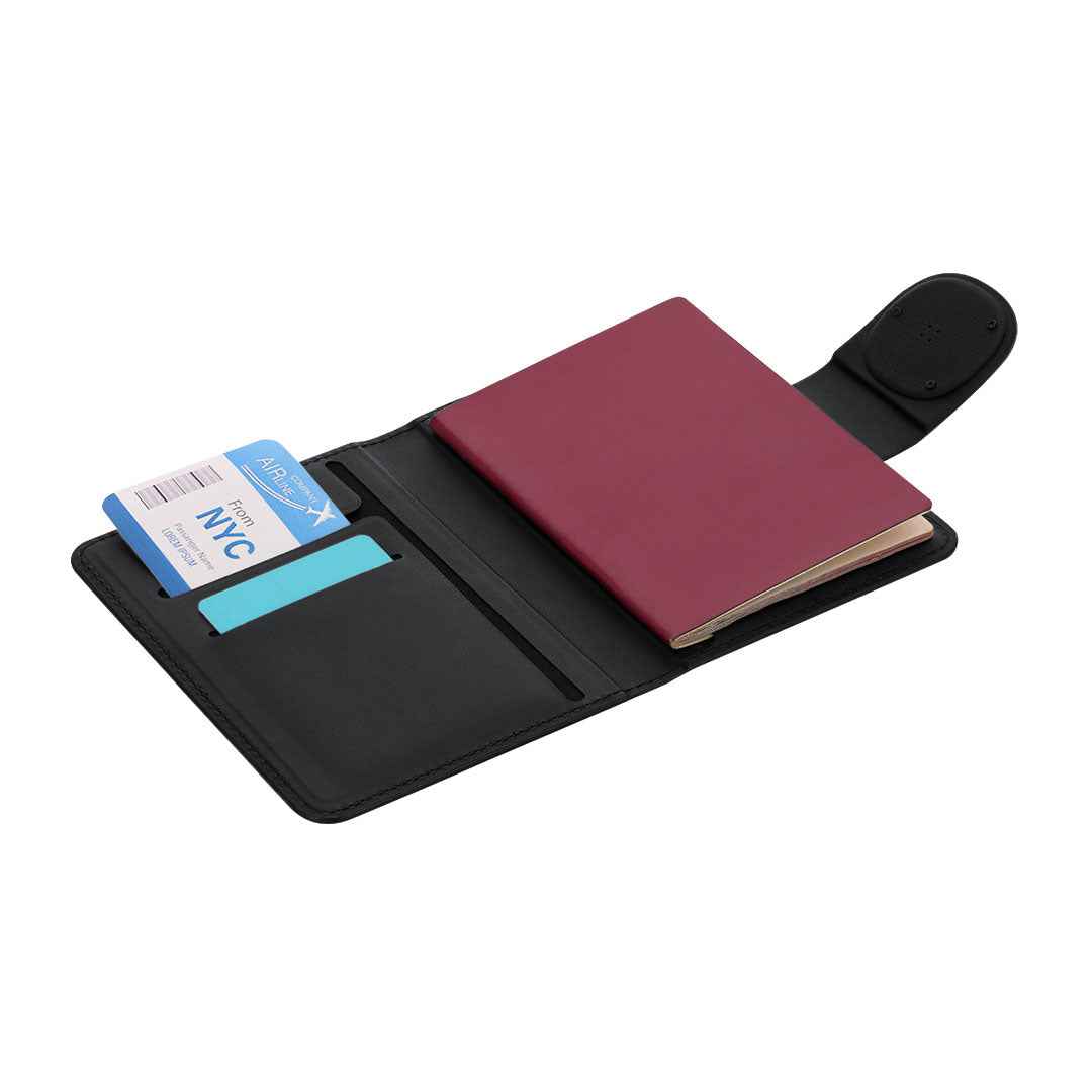 Rebec Smart Passport Locator Case – Secure and Track Your Belongings