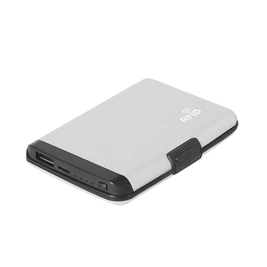 Chefler PowerBank Card Holder - Practical and Secure Aluminium Accessory